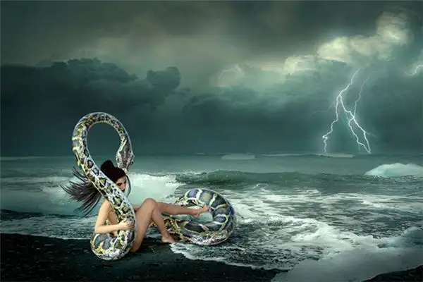 Dream Interpretation of Snake Skin Covering Body - NuvoraDream-DreamDecode